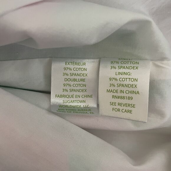 Lilly Pulitzer Dress Sz 00 Veya Aqua Al Fresco Isn't She Lovely Sleeveless Shift - Picture 12 of 12